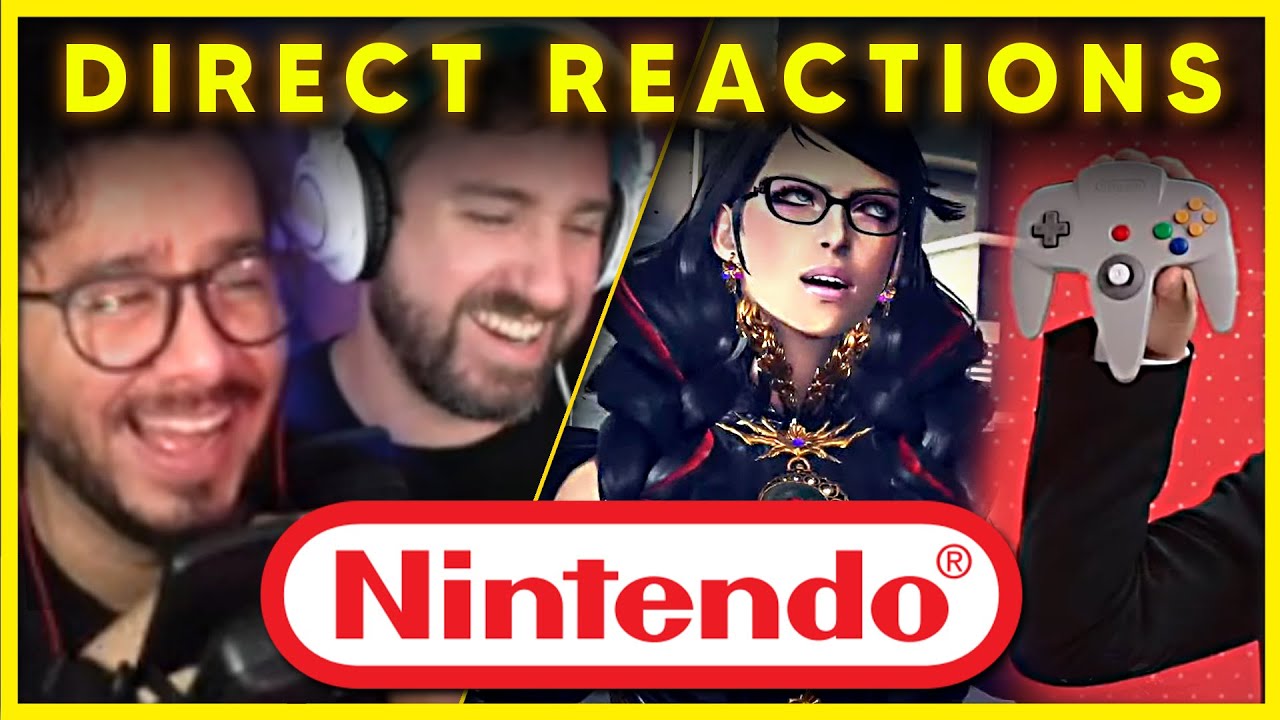 Nintendo Direct, сентябрь 2021 г. Забавные живые реакции