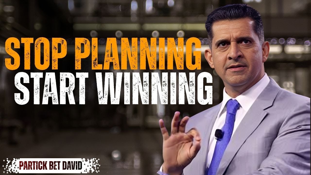 Quit Planning — Start Doing These 3 Things | Patrick Bet-David