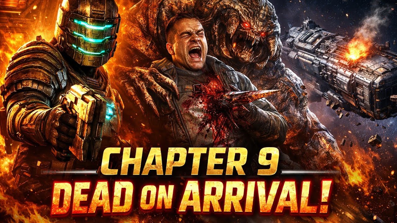 Fighting new fast Necromorphs,witnessing Hammond's tragic death, and escaping the exploding ship