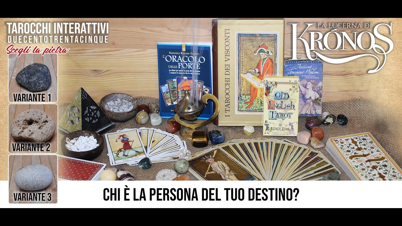Chi &egrave; la tua persona del destino? | #Tarocchi #interattivi