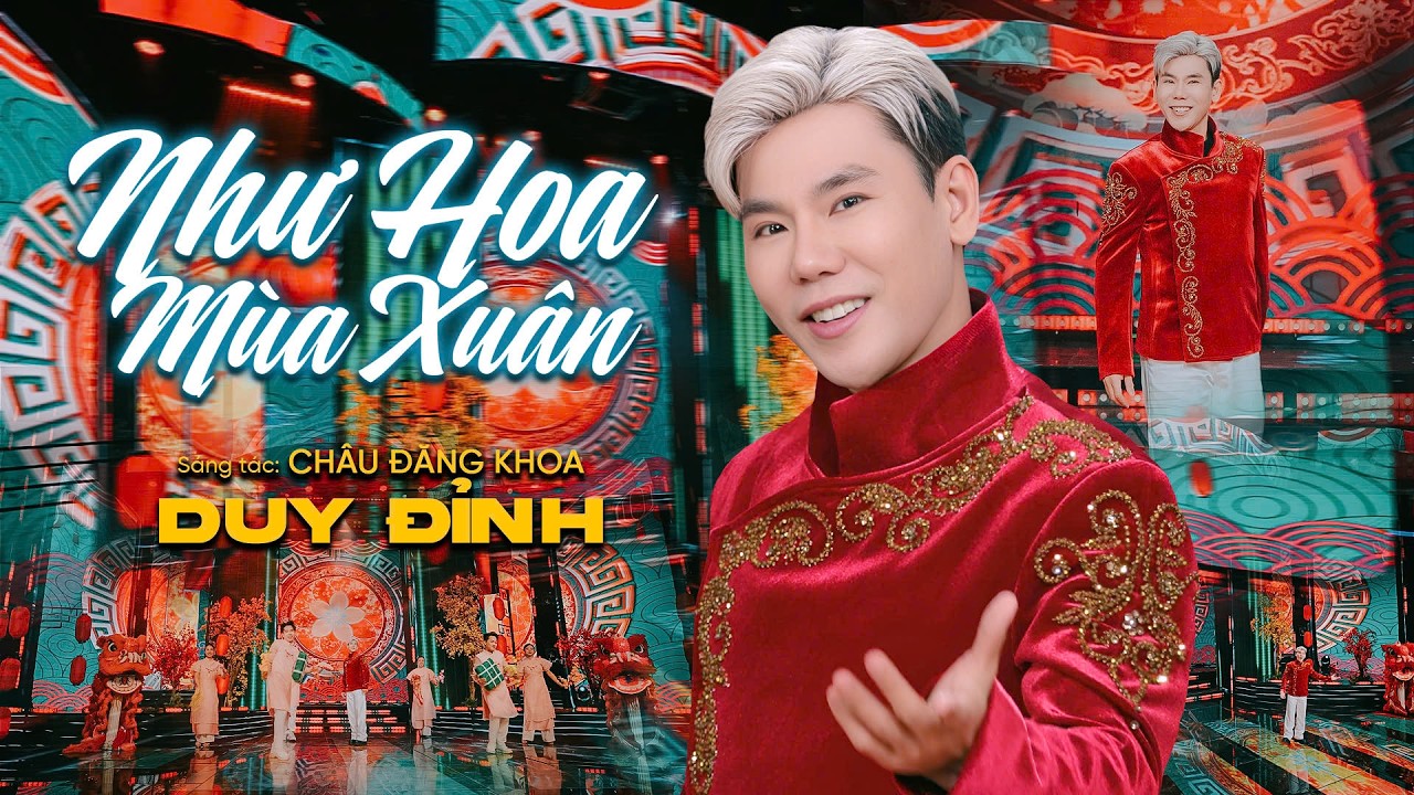 NHƯ HOA MÙA XUÂN (Nhạc Xuân 2026) - Thái Duy Đỉnh | Nhà Nhà Hạnh Phúc Đón Xuân Vừa Sang...