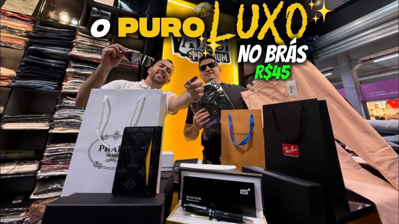 ✨🤩 FORNECEDOR DE ROUPAS PREMIUM E ACESSÓRIOS IMPORTADOS NO BRÁS 🤑