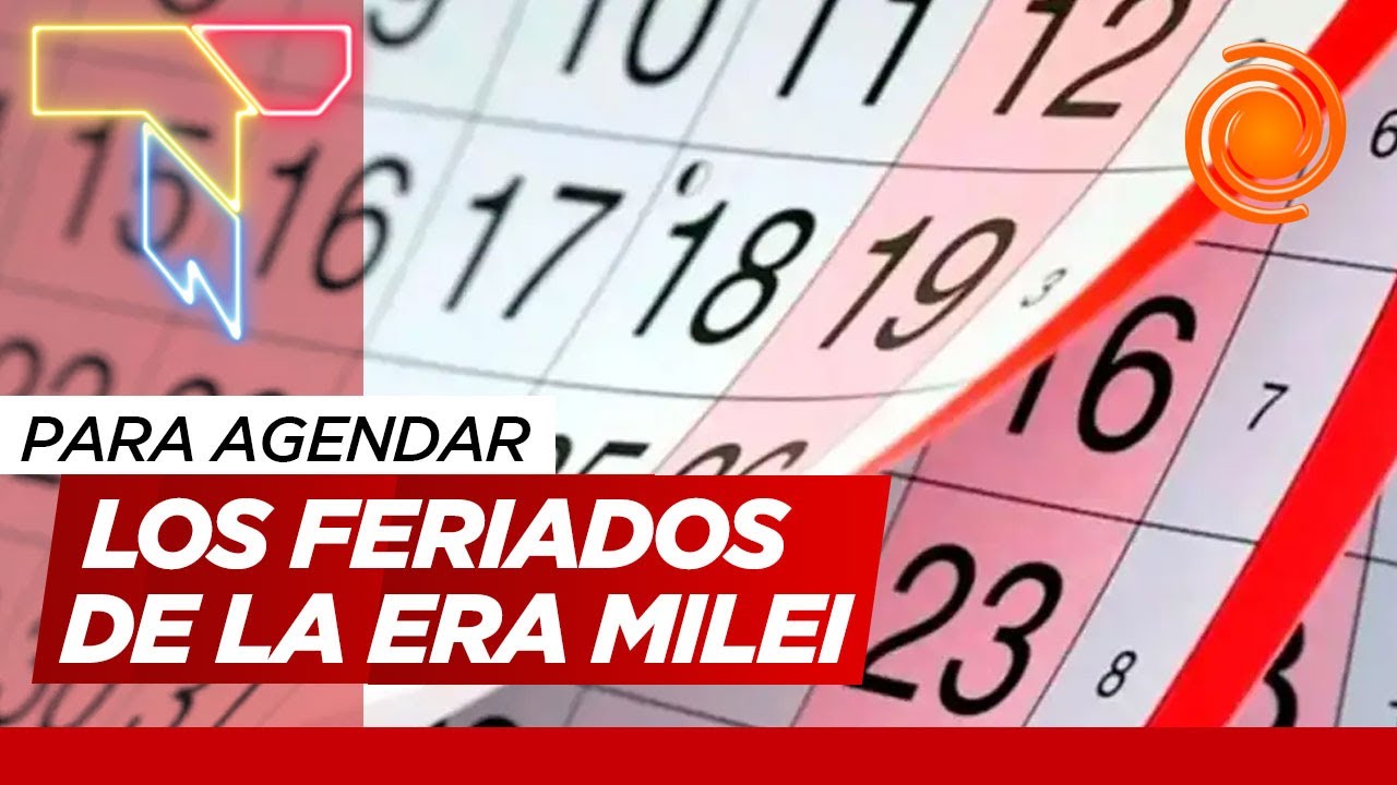 Calendario de feriados 2024: cuántos findes largos habrá y cuál será el 