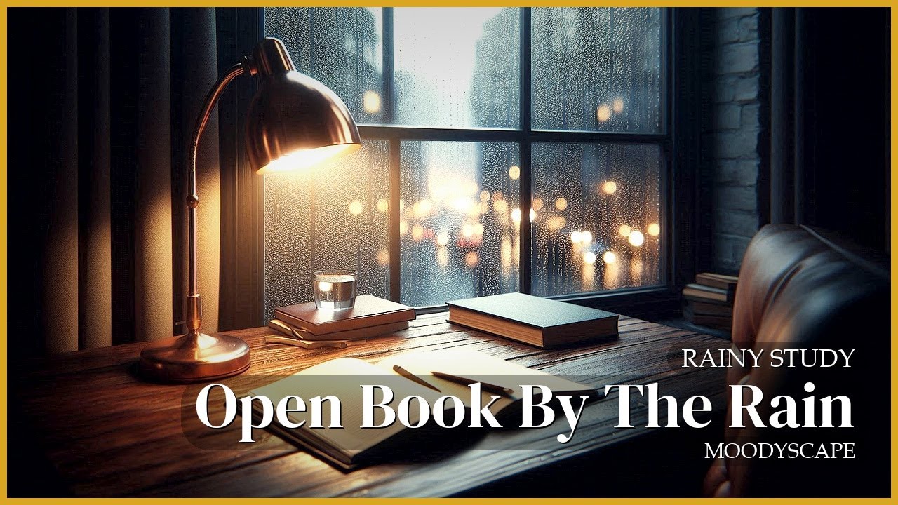 Open Book by the Rain 📖🌧️ — Jazz for Reading (30 Min)
