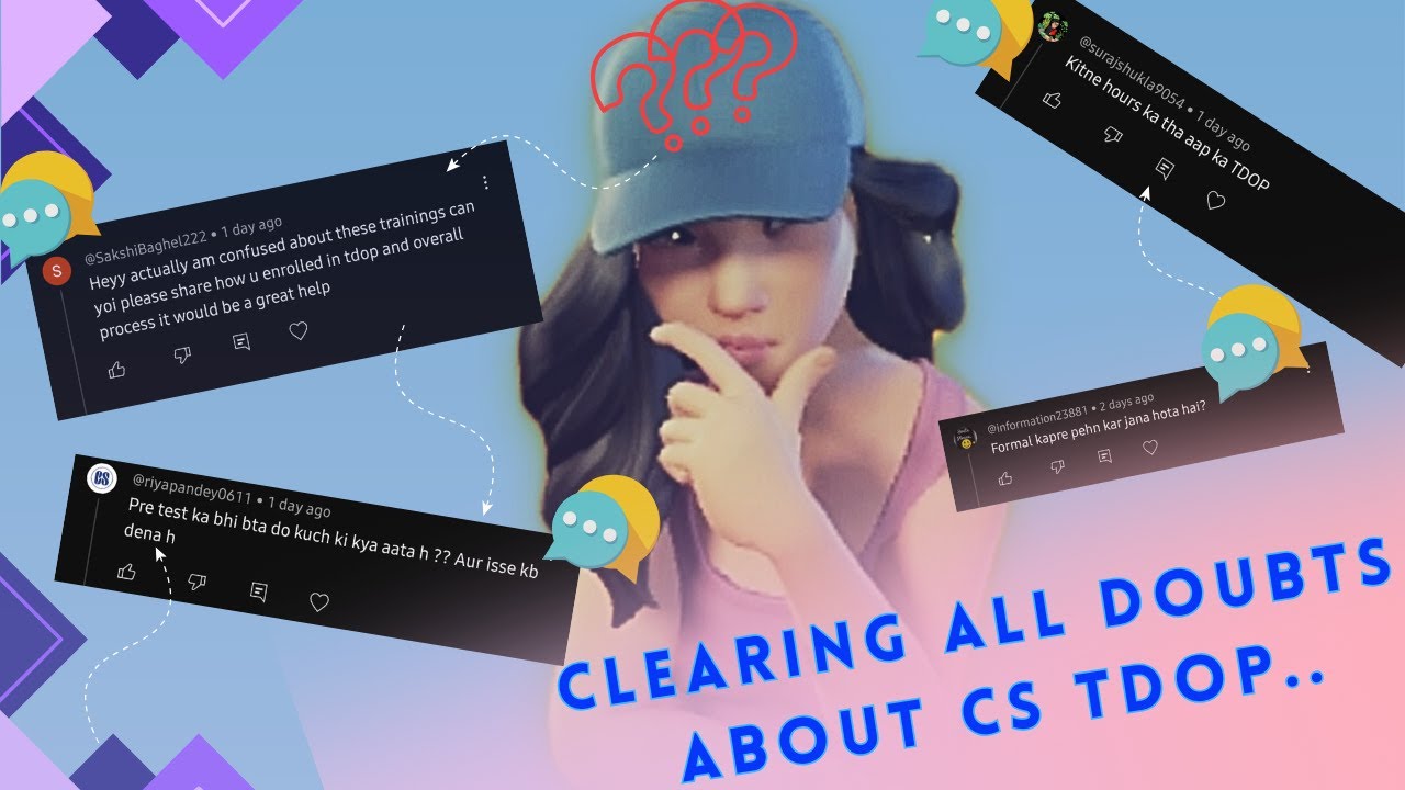Clearing all doubts of CS TDOP | Complete details of TDOP-CS Executive | Things to carry