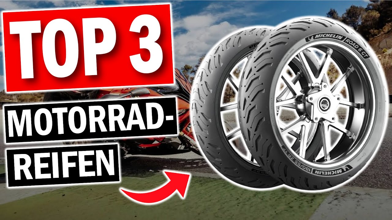 MOTORRADREIFEN kaufen: Top 3 Motorradreifen 2026 im Vergleich!
