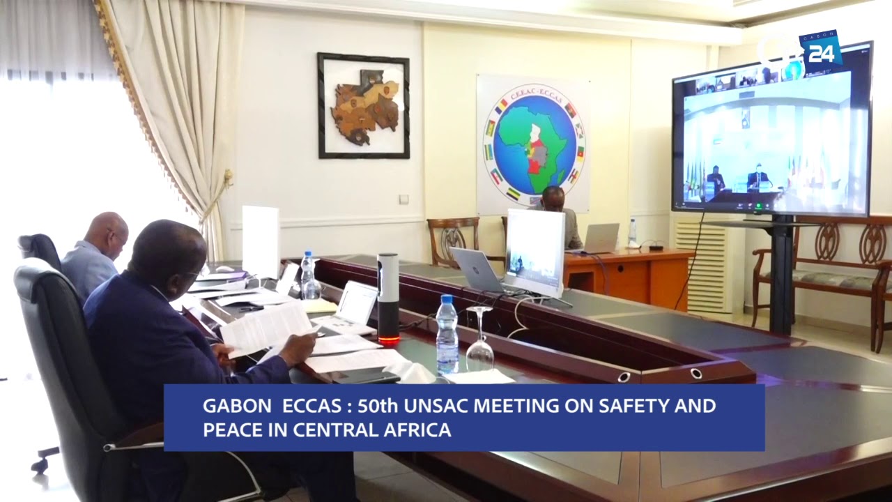 GABON - ECCAS, 50th UNSAC MEETING ON SAFETY AND PEACE IN CENTRAL AFRICA