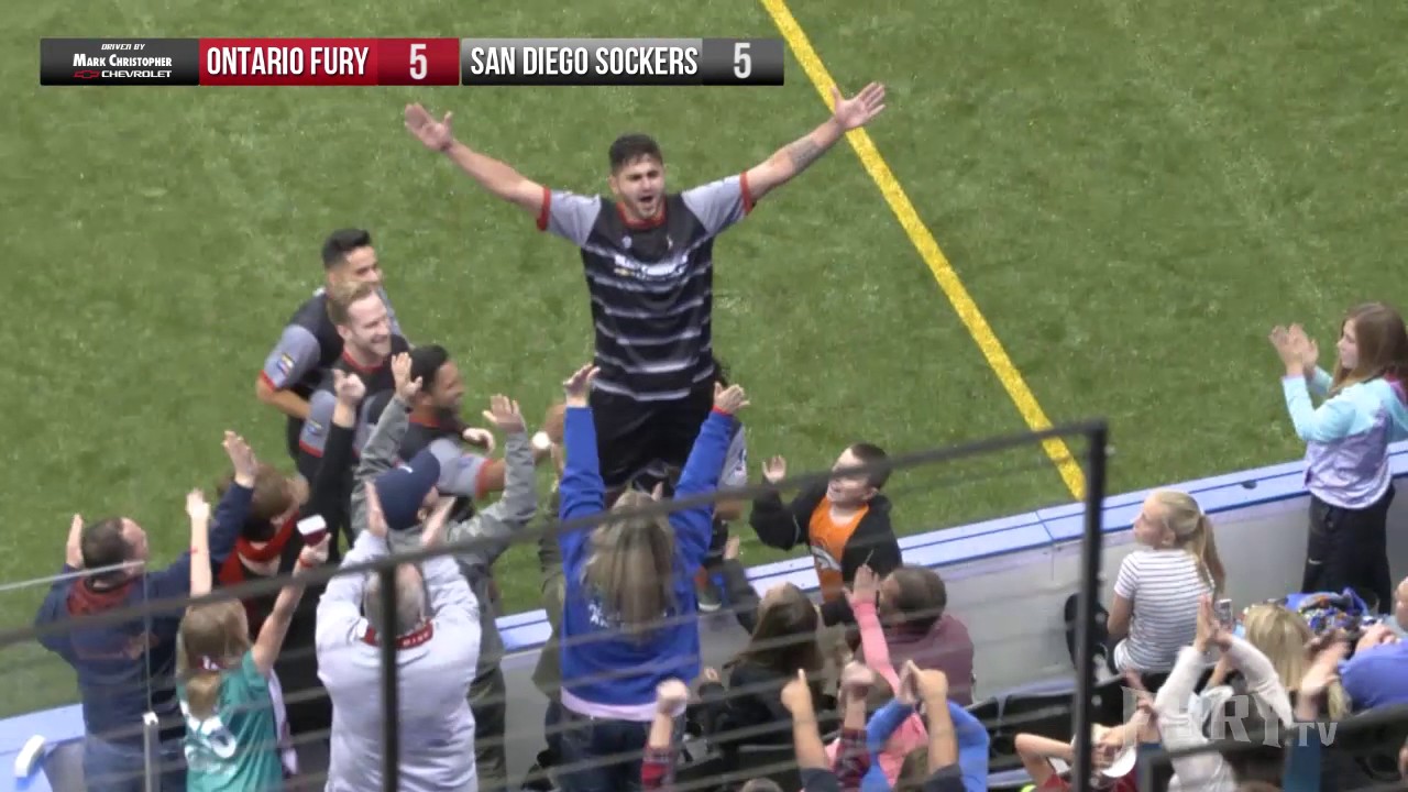 Highlights Ontario Fury vs San Diego Sockers Dec 30 2016