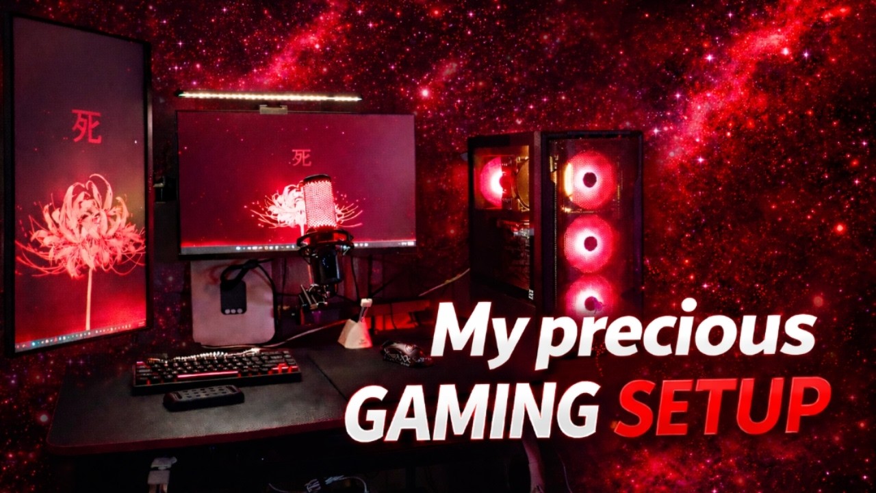 my PRECIOUS gaming setup