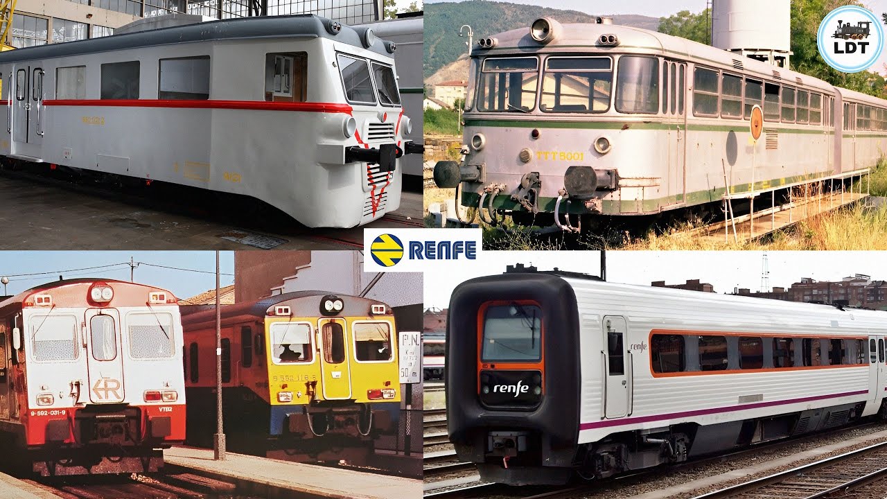 HISTORIA de los AUTOMOTORES DIÉSEL (Series 591 al 594) de RENFE 🚆 (𝐏𝐀𝐑𝐓𝐄 𝟐) | 𝐋𝐃𝐓 𝟐