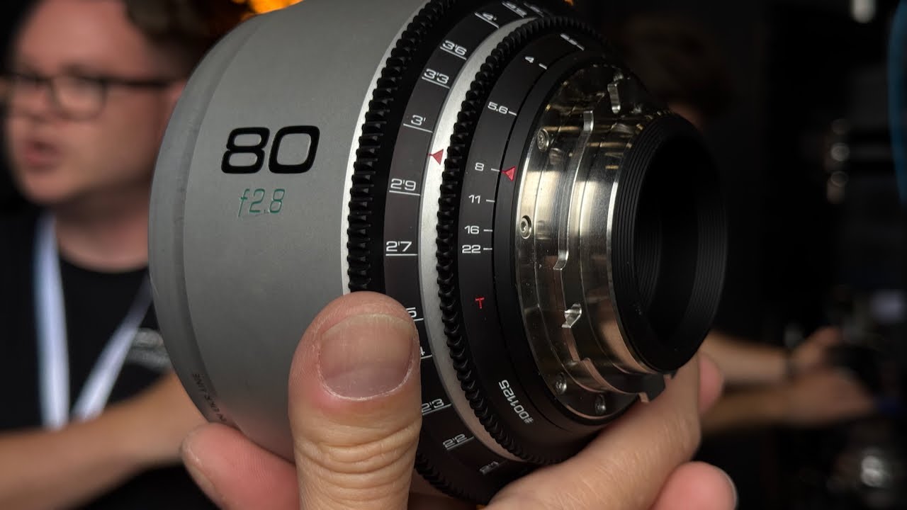 Iron Glass Medium Format Lenses First vLook at Cine Gear 2025