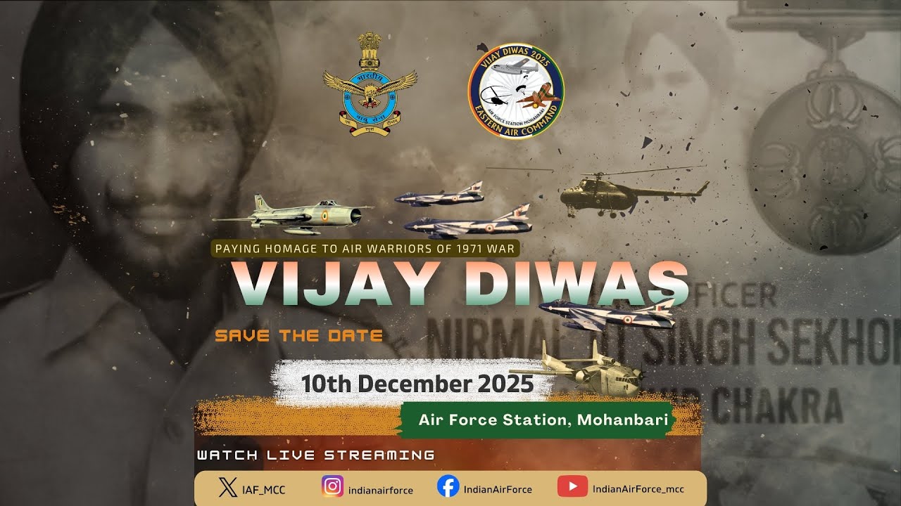 Vijay Diwas Celebrations at Air Force Station Mohanbari