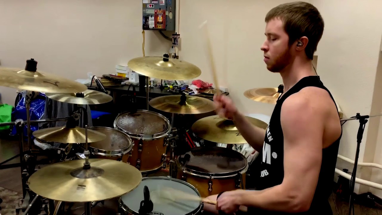 AUGUST BURNS RED - KING OF SORROW DRUM COVER BY ALEXANDER DOVGAN'