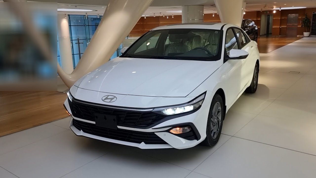 وصلت هيونداي النترا 2024 فئة بريمير بلس كاملة المواصفات اقتصادية باستهلاك الوقود hyundai elantra 1.6