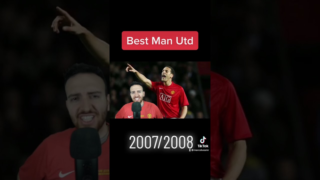 ASMR - Man Utd 2007/2008 Final champions league