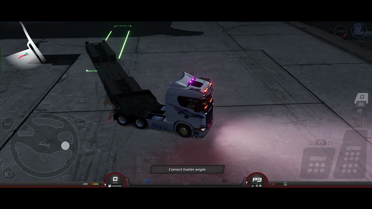 #new truck trailer job drive #@SK gaming007