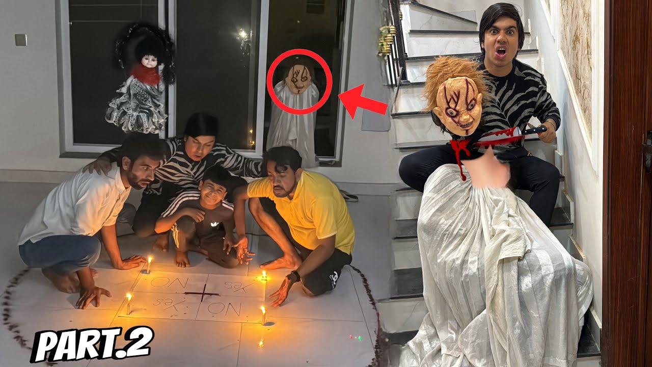 Charlie Charlie Challenge 😨 Cut Off Charlie Head 😱