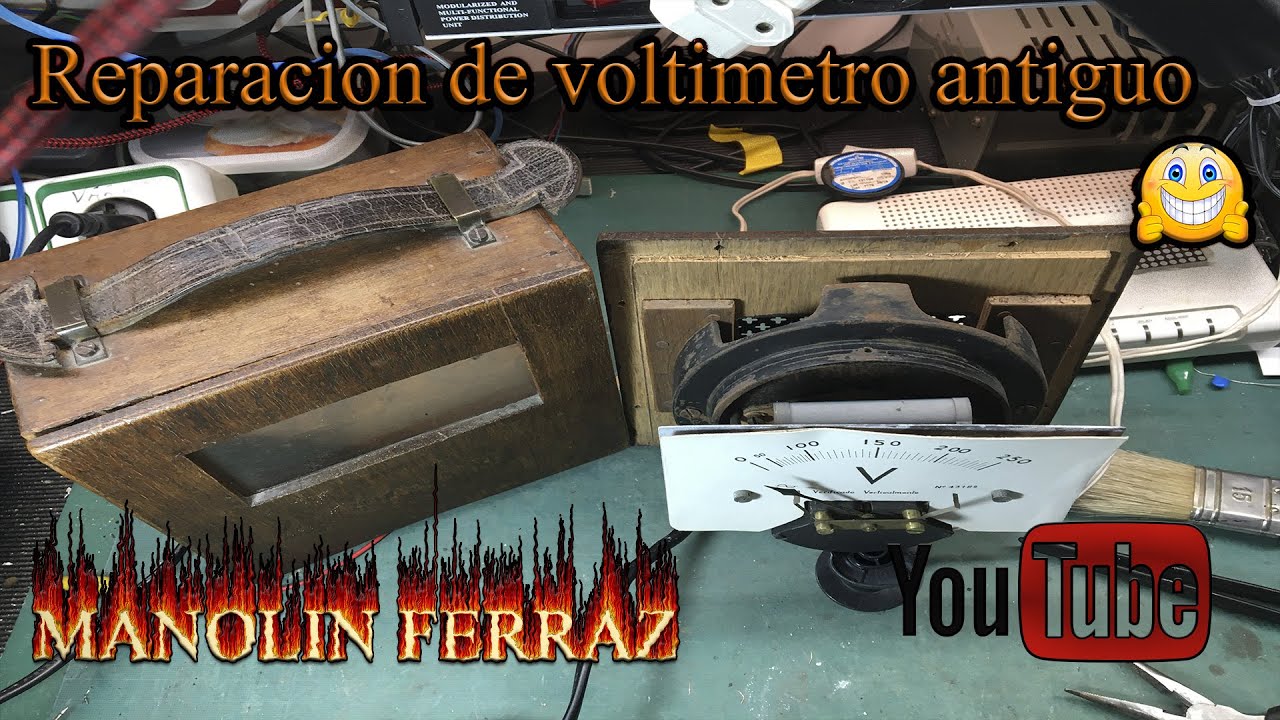 Reparación de voltímetro antiguo #quepuedeshacer
