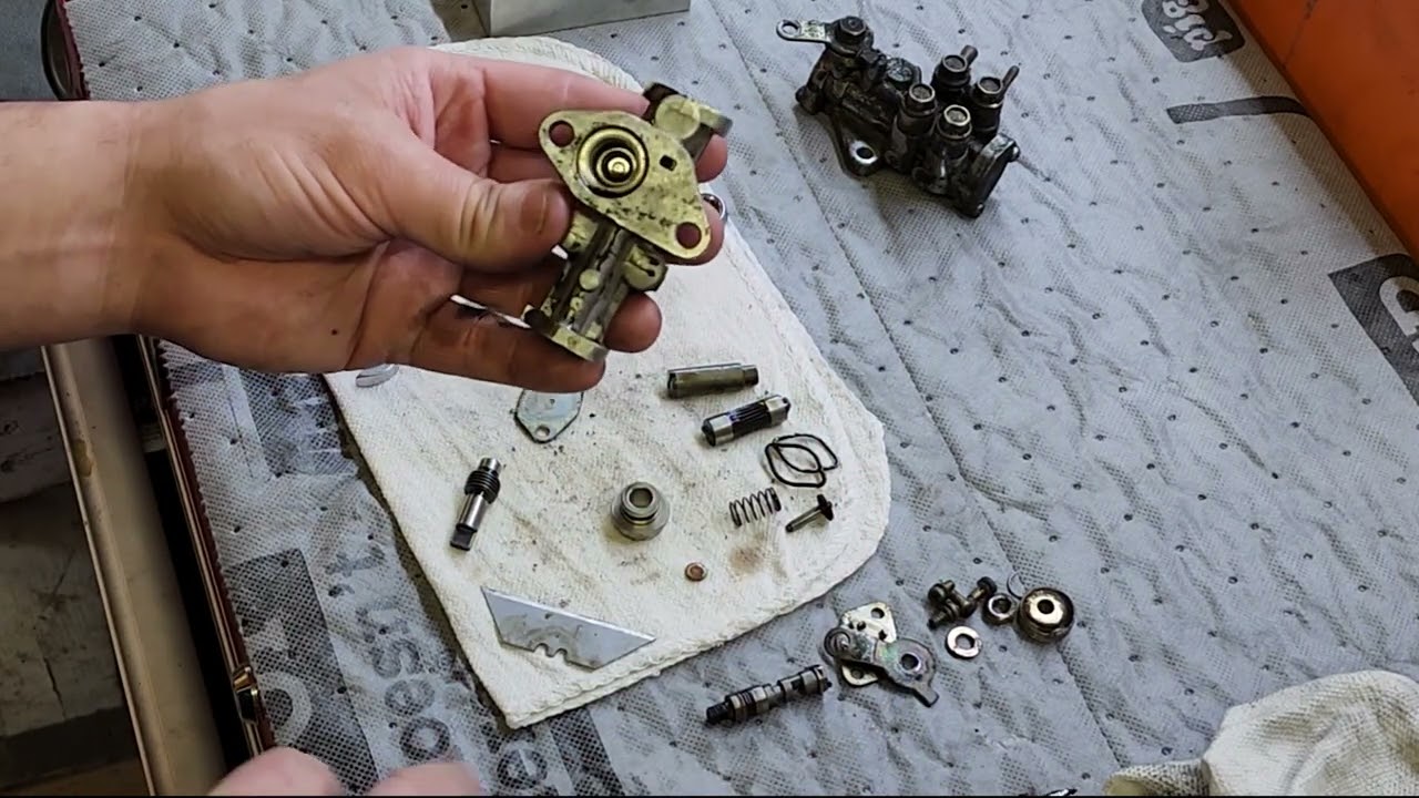 Rebuilding an Rx7 Oil Metering Pump