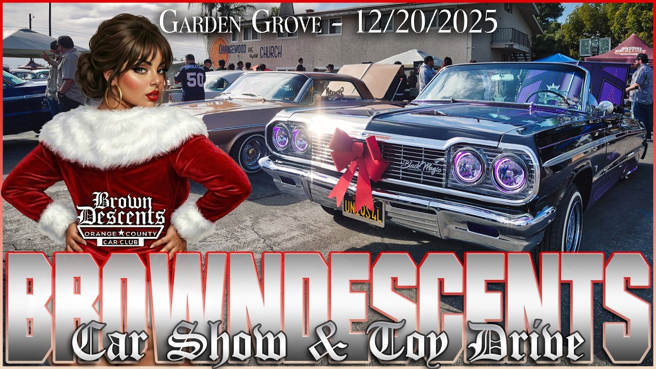 Brown Descents OC Toy Drive & Car Show 2025 🎁