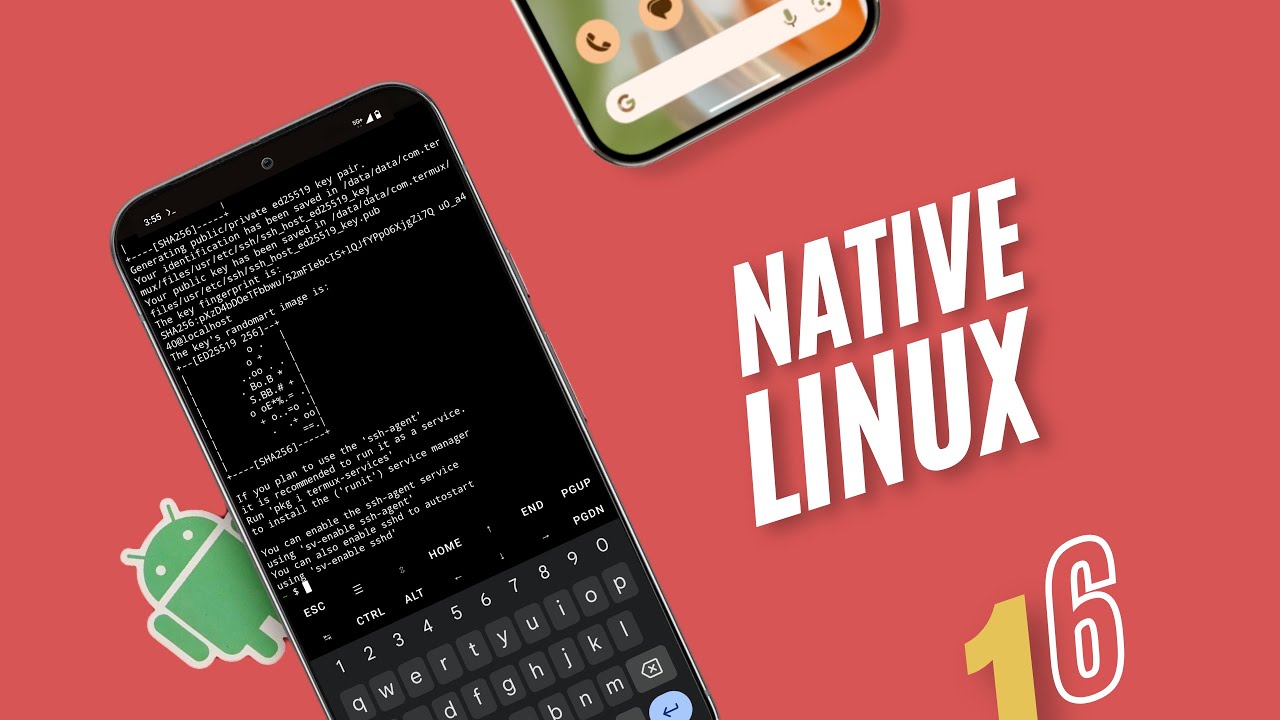 Run Full Linux with GUI on Android 16 &ndash; Native Support!
