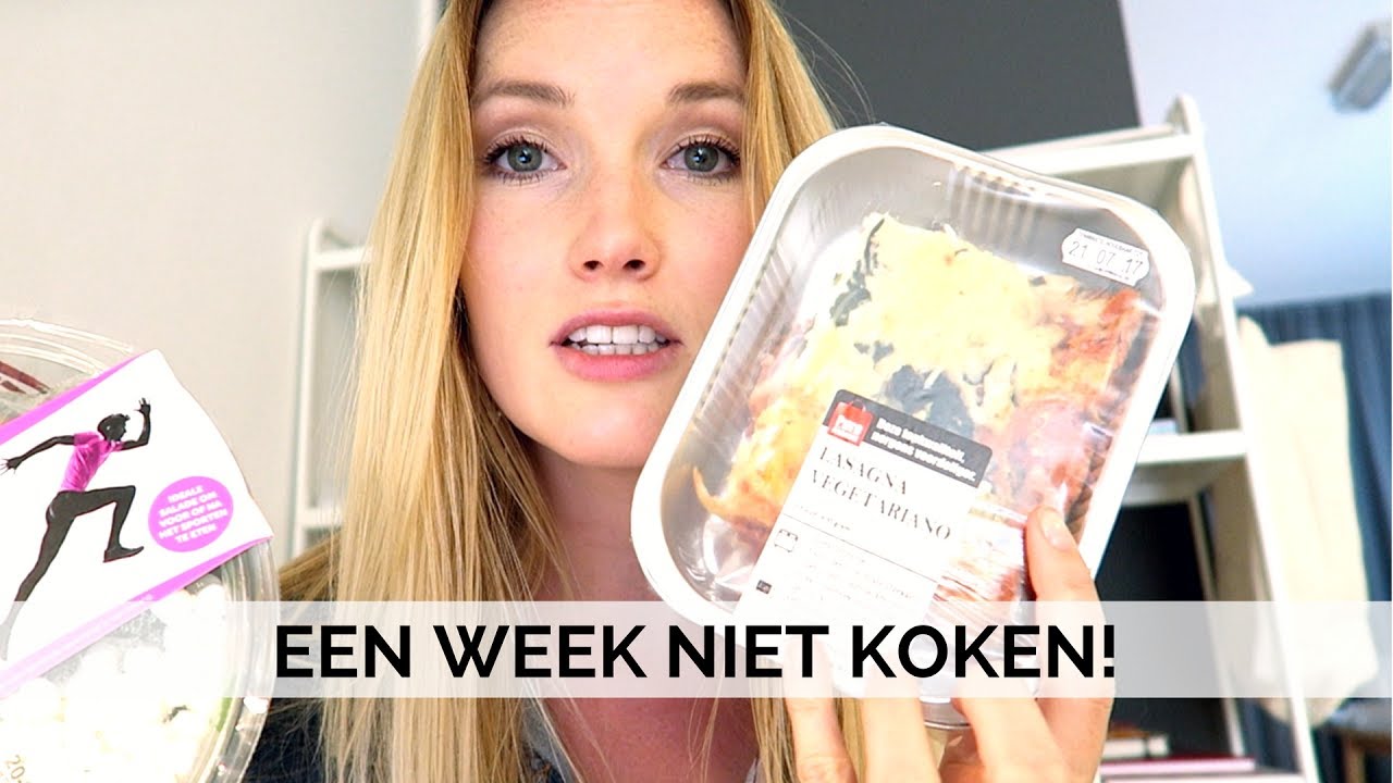 Dit gebeurt er als je een week op kant-en-klaarmaaltijden leeft