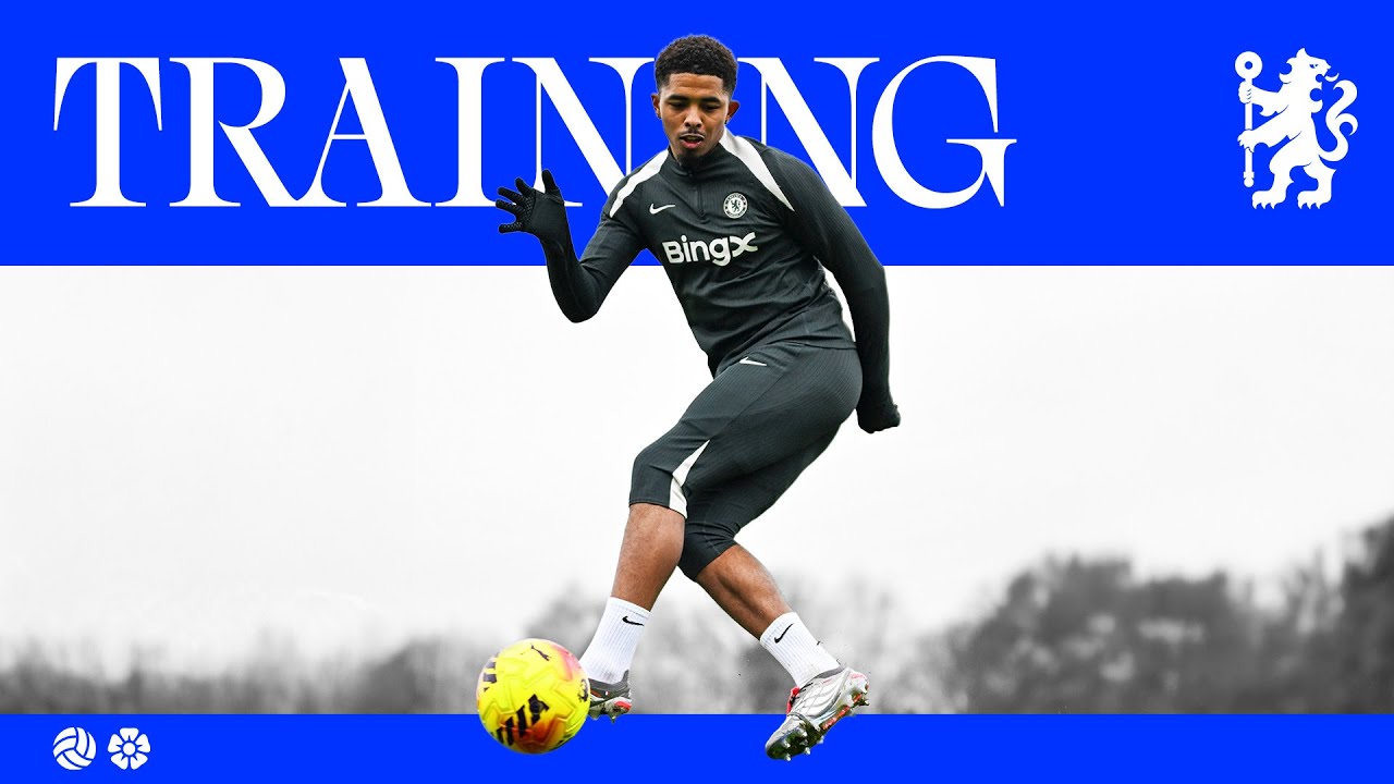 TRAINING ahead of Aston Villa 🎄 | Chelsea Training | CFC 25/26
