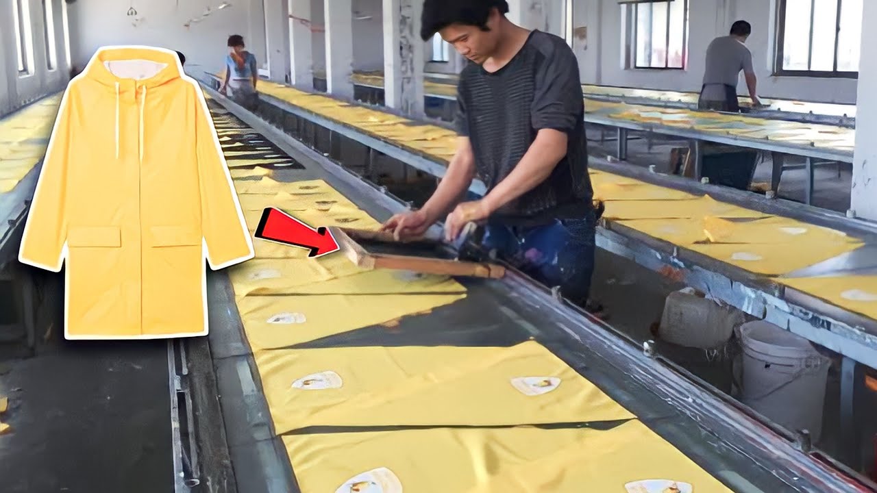 देखिए फ़ैक्ट्री मैं कैसे बनता है Raincoats  || How Raincoats Are Made In Factory ||