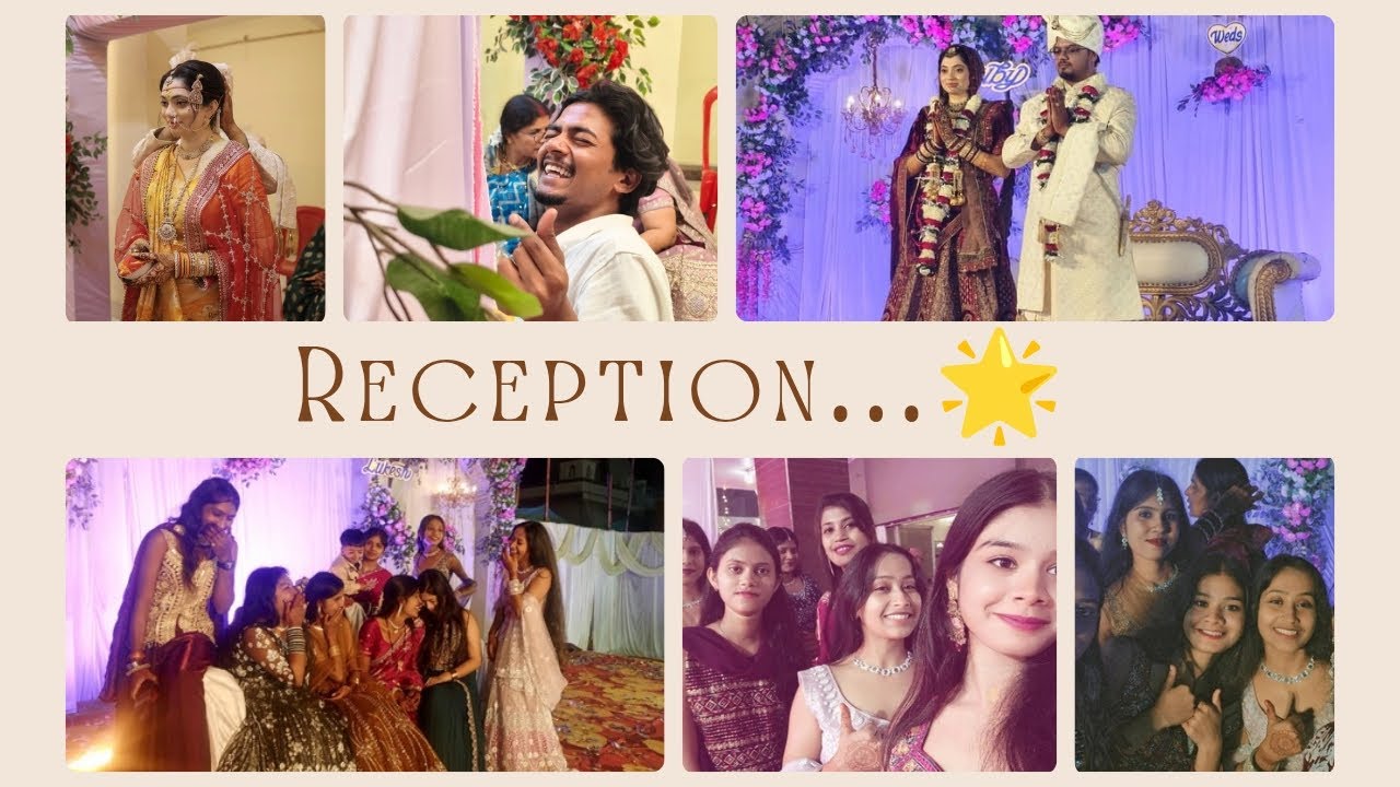 Reception vlog|| 🫶🌟💗