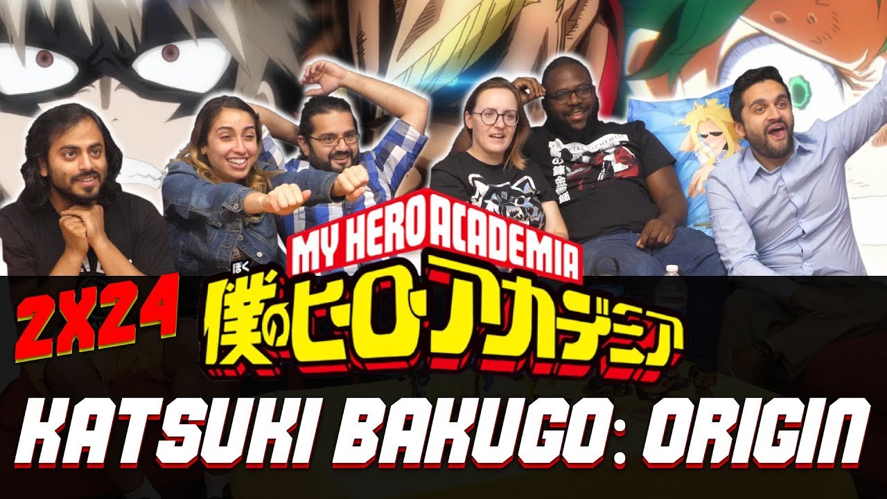 My Hero Academia - 2x24 Katsuki Bakugo: Origin - Group Reaction