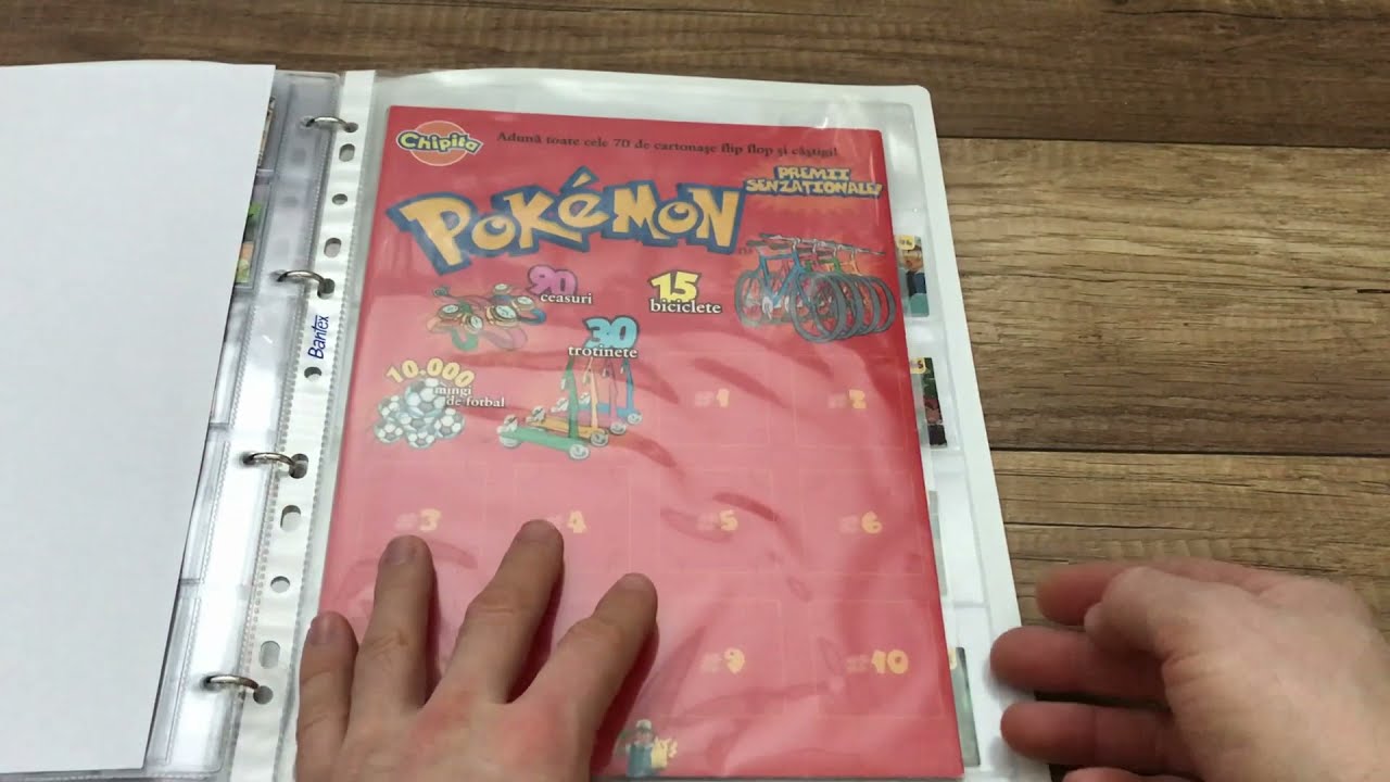 Chipita Pokemon przekładanki FULL SET / komplet