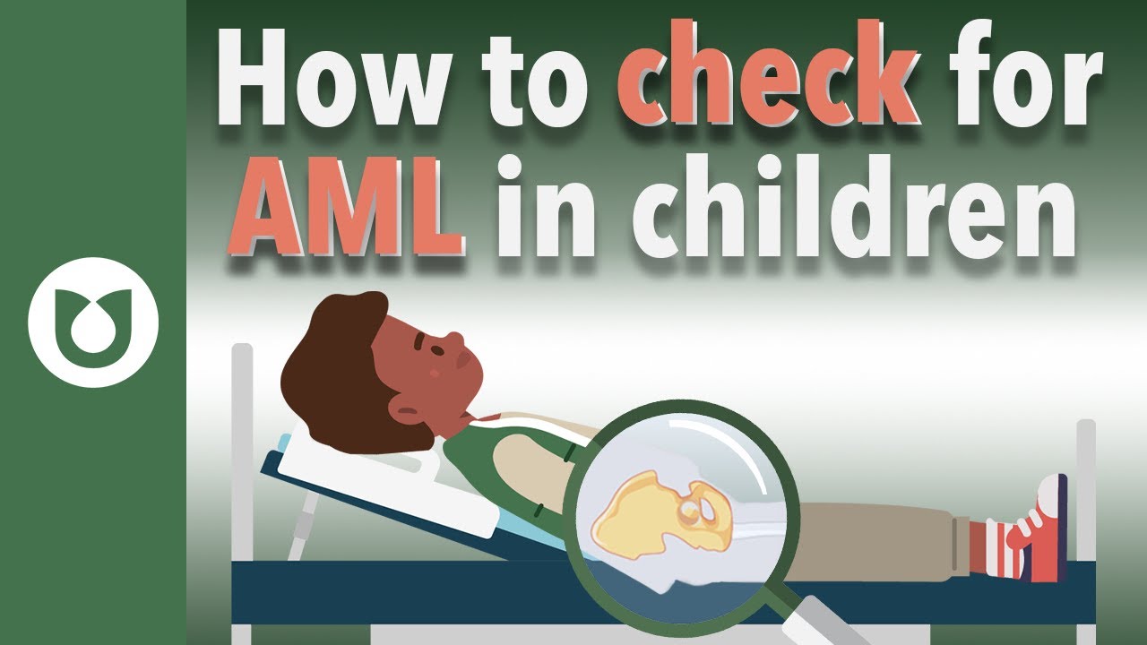 How is AML diagnosed in children? #AML