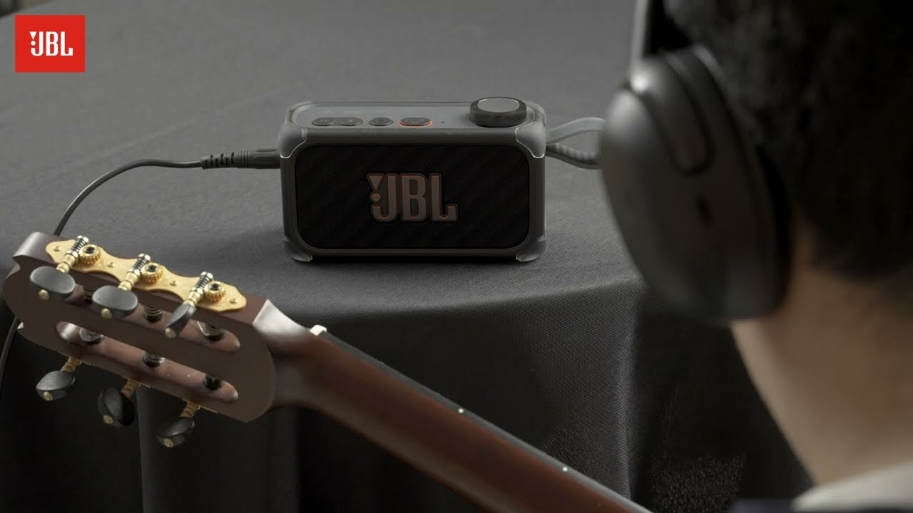 Беспроводная колонка, которая подключается напрямую к вашей гитаре🎸 | Как использовать JBL BandBo...