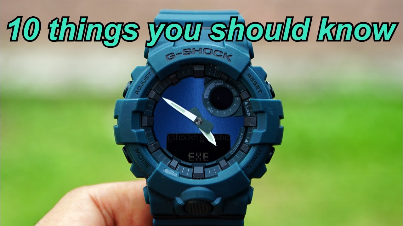 НРАВИТСЯ И НЕНРАВИТСЯ в часах G-Shock серии GBA-800