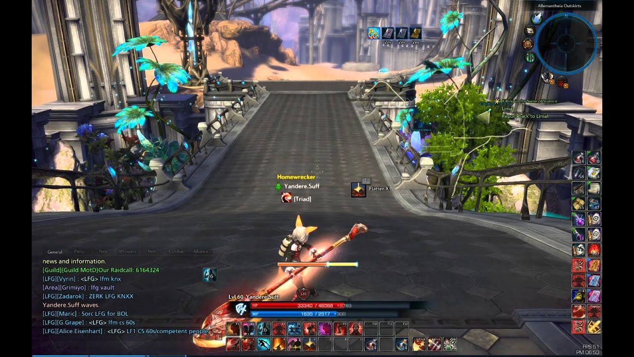 TERA Elin Berserker Tail Animation