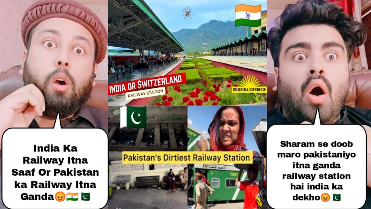 India Railways Hygiene Vs Pakistan Railways Hygiene