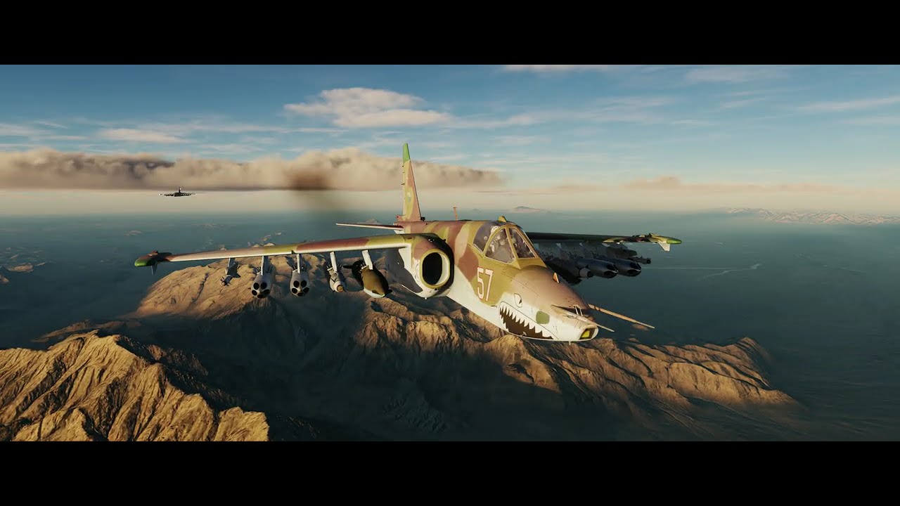Steel Thunder – USSR Su-25 Convoy Attack | DCS World Cinematic 1983