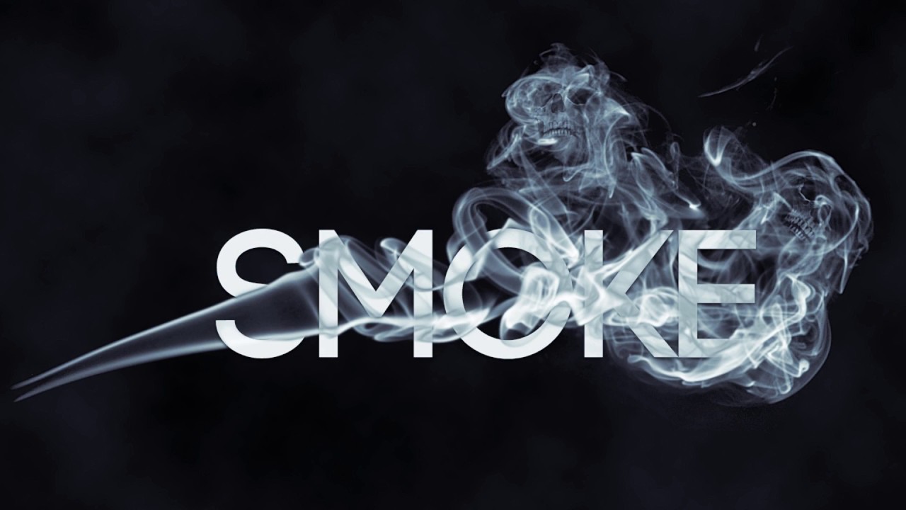 Photoshop Tutorials | Smoke Text Effect With Skulls