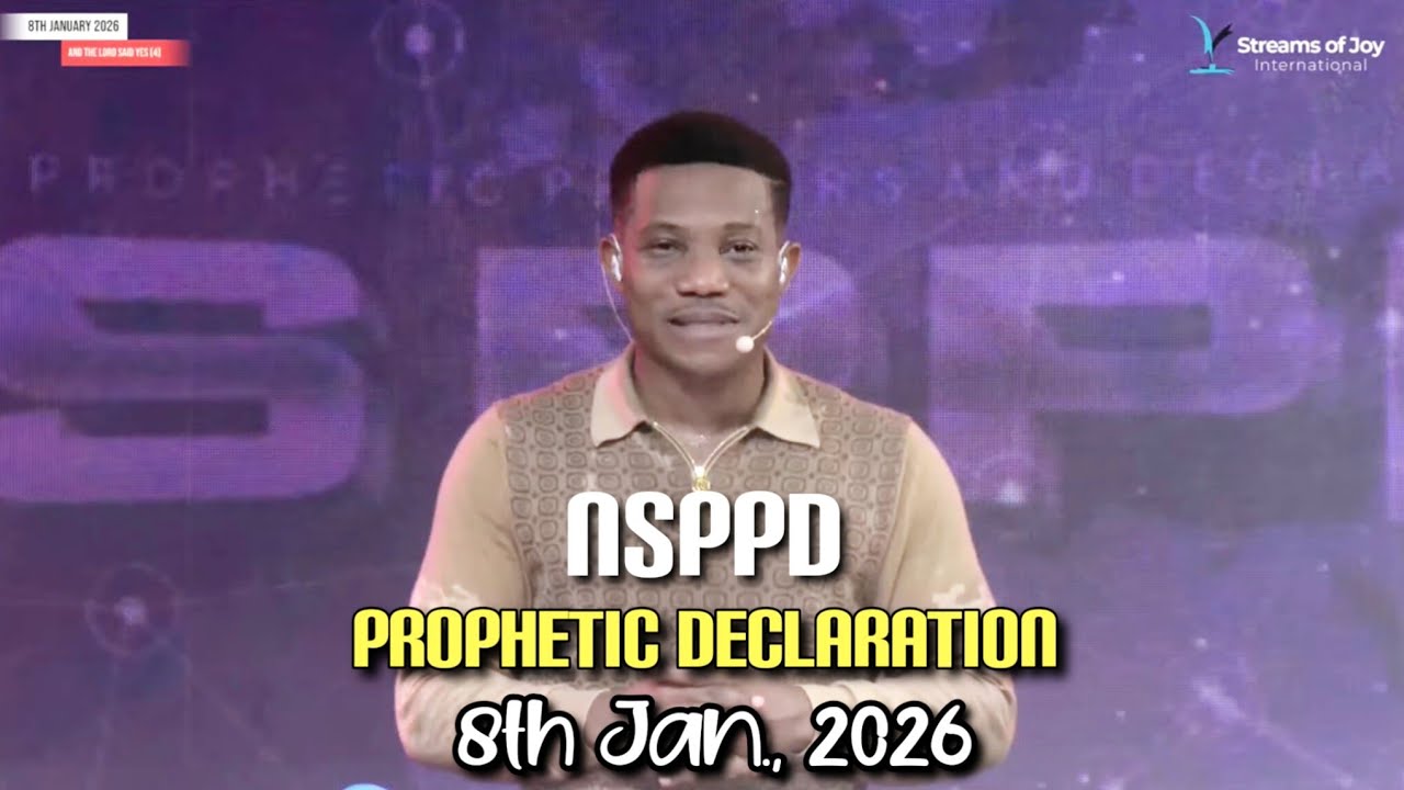 ✅AND THE LORD SAID YES [DAY 4] | NSPPD PROPHETIC DECLARATIONS | 8TH JANUARY 2026 