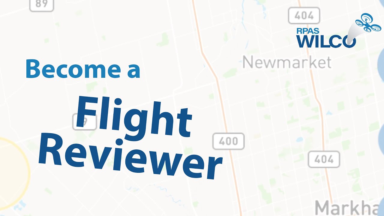 How to become a flight reviewer using RPAS WILCO