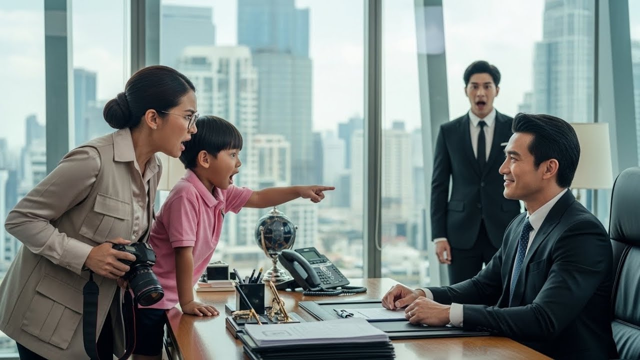 แม่เลี้ยงเดี่ยวบุกแฉ CEO เงามืดแต่คำพูดเดียวจากลูกชายทำให้ความจริงทั้งชีวิตพังลง