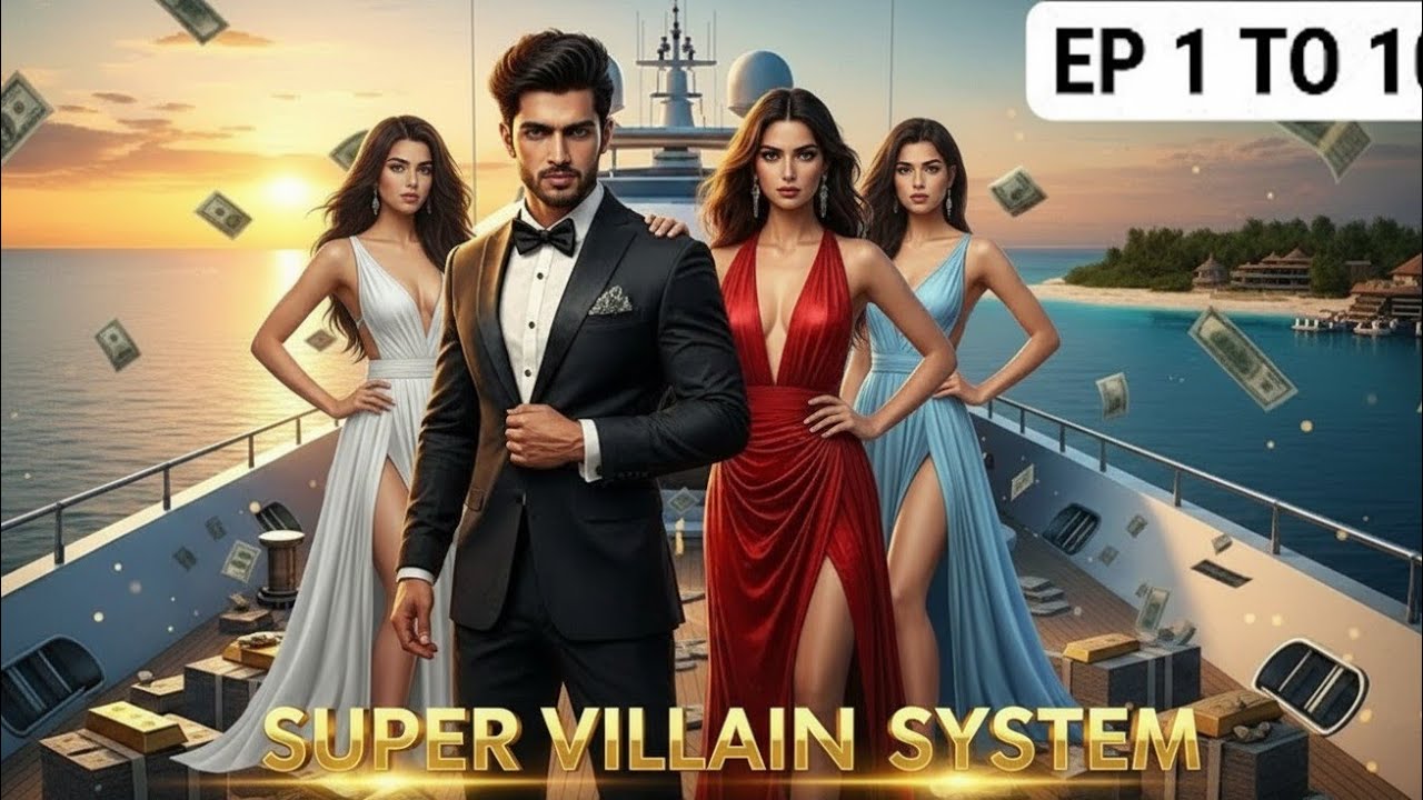 Episode 1-10 | super villain system| # audiobook #podcast #novel explanation 