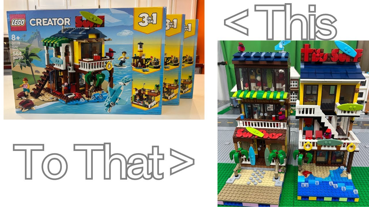 Can You REALLY Build different MOCs from One Lego Set?