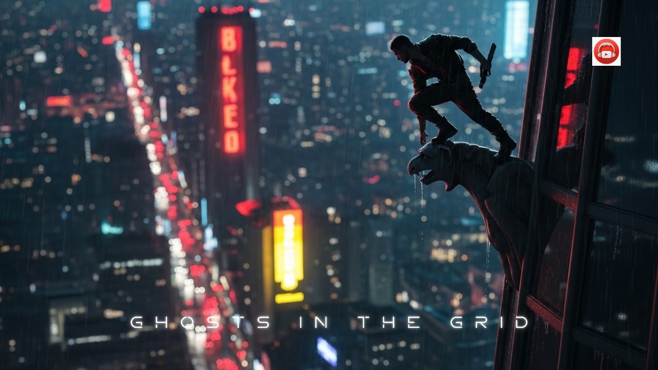 Ghosts in the Grid | Cyberpunk Ambient Music for Coding, Deep Focus & Productivity (3H)