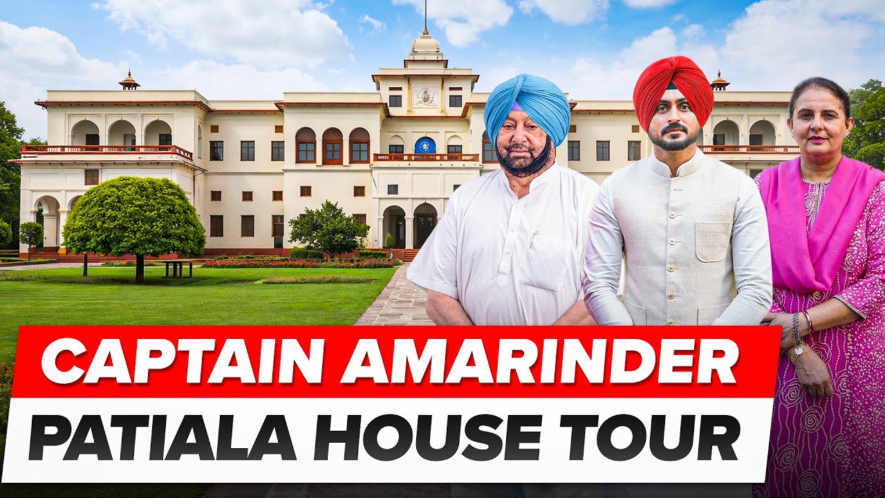 Moti Bagh Palace Patiala Tour with Captain Amrinder&rsquo;s daughter Jai Inder Kaur | Sardar&rsquo;s Take