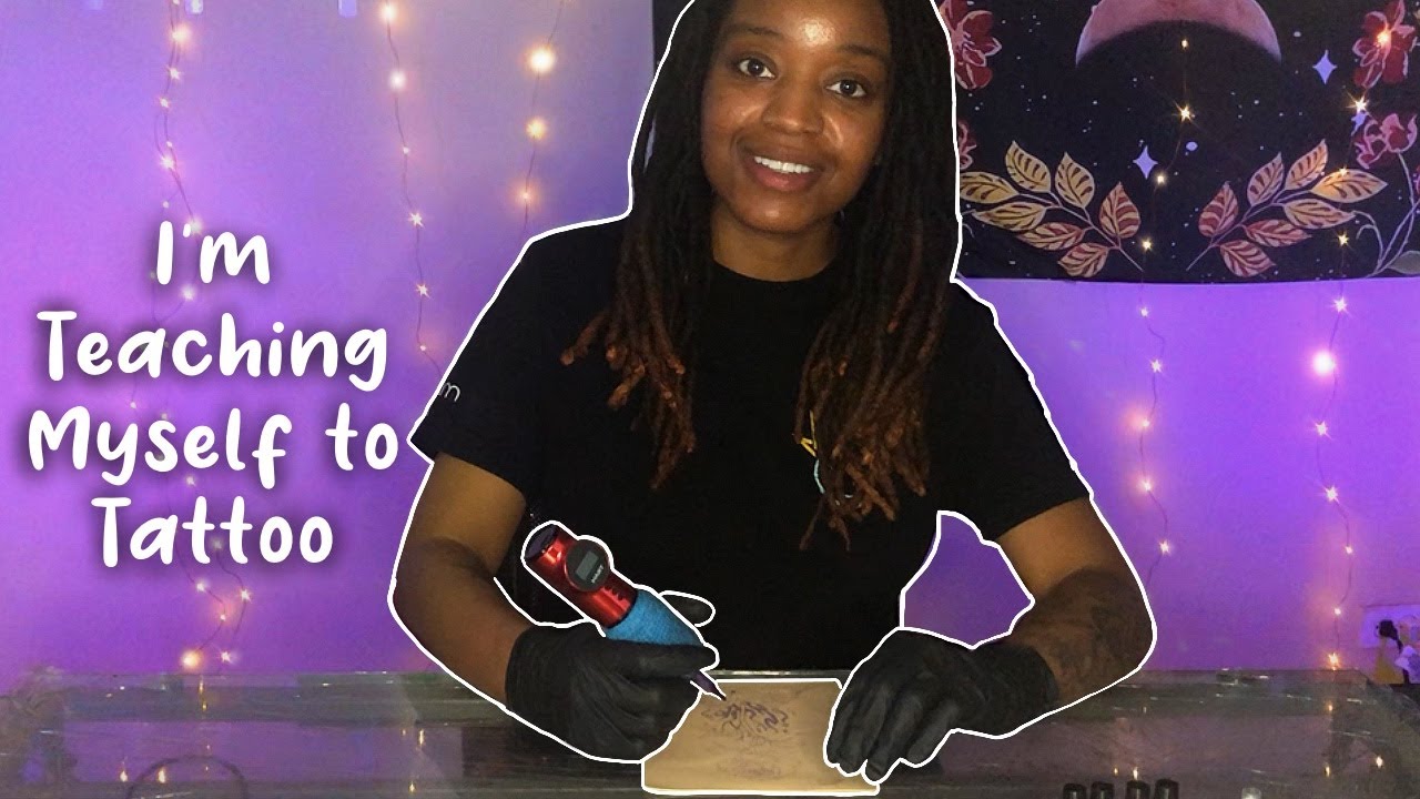 DIY Tattoo Journey: Unveiling My First Week's Self Taught Progress