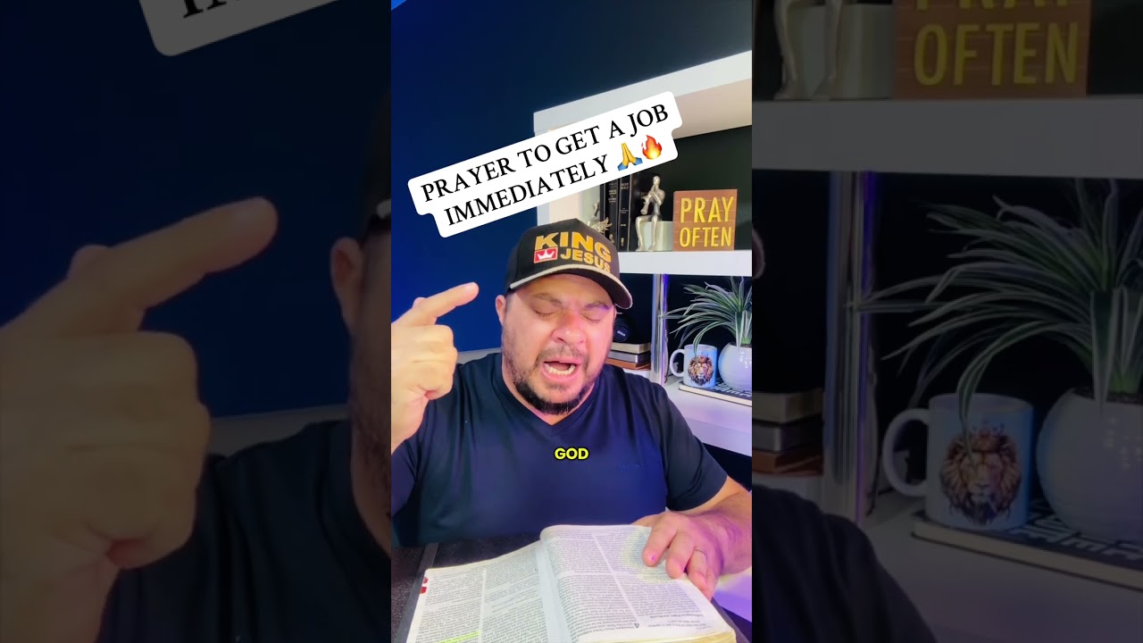 Prayer to get a job immediately in 2025