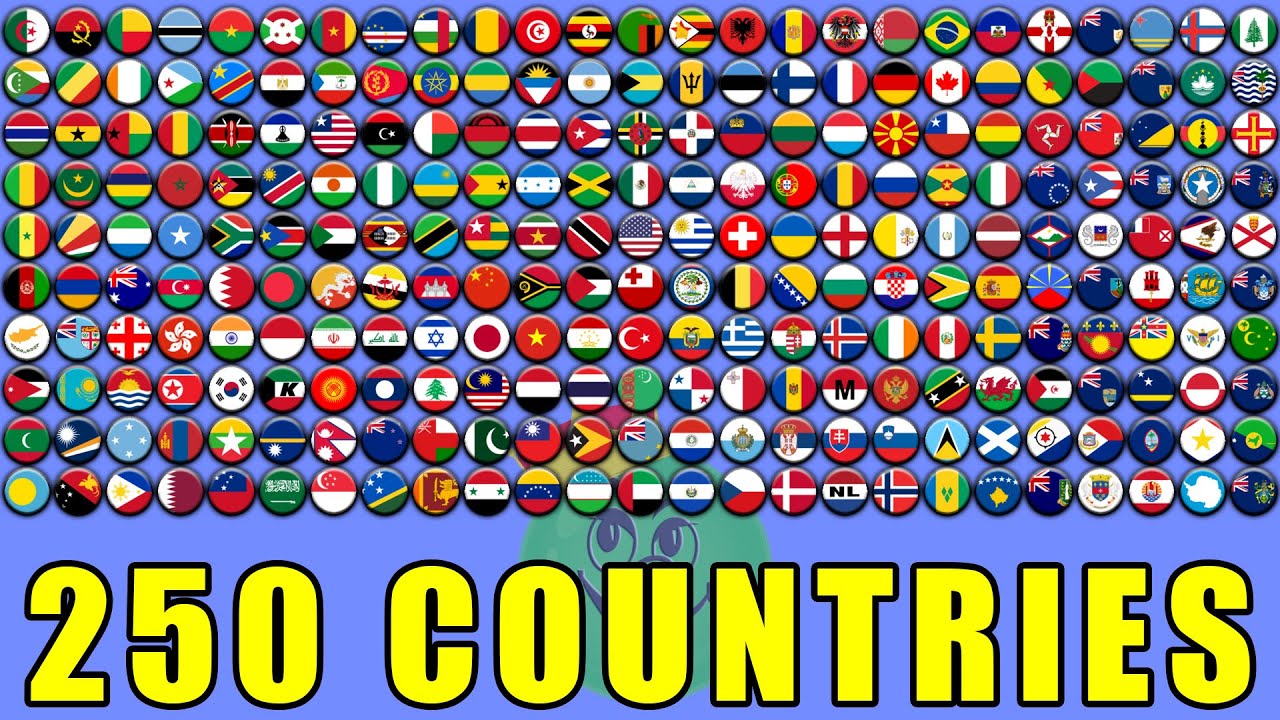 Epic 250 Countries Marble Race / Marble Race King