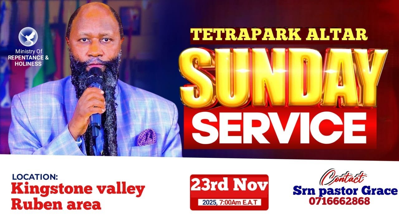 TETRA PARK ALTAR SUNDAY WORSHIP
