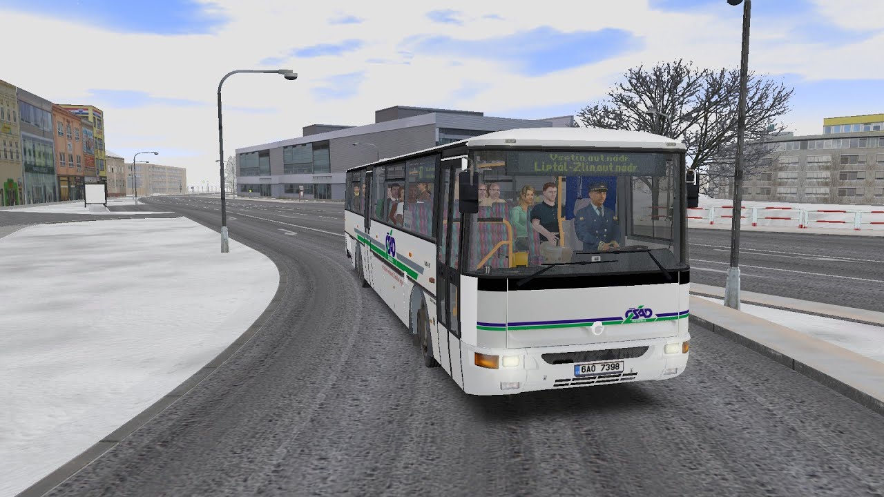 OMSI 2  Mapa Vsetín linka 407 Karosa C954E